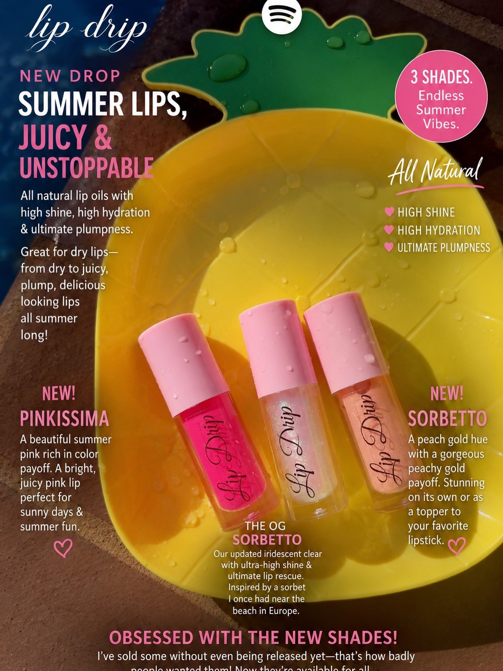 The Lip Drip Lip Plumping Oils